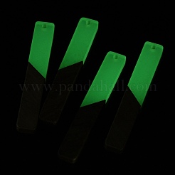 Luminous Glow in the Dark Wood & Resin Pendant&nbsp;WOOD-H104-10
