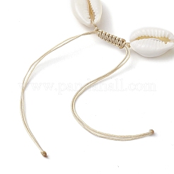 Cowrie Shell and Gemstone Beads Anklets&nbsp;AJEW-AN00594