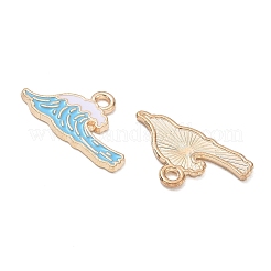 Alloy Enamel Pendants&nbsp;AL-CBAE435-13G
