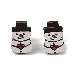 Christmas Theme Stud Earrings Set&nbsp;EJEW-U016-05P-03