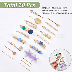 Zinc Alloy Alligator Hair Clips&nbsp;PHAR-SP0001-07