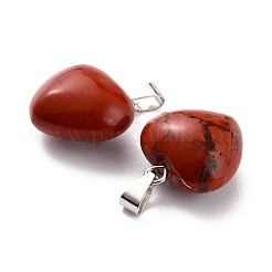 Natural Red Jasper Pendants&nbsp;G-I311-A25