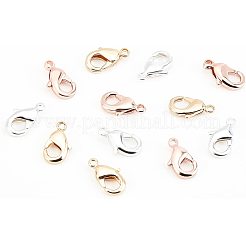 30Pcs 3 Colors Brass Lobster Claw Clasps&nbsp;KK-BC0002-19