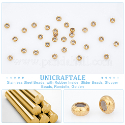 304 Stainless Steel Beads&nbsp;STAS-UN0018-26G