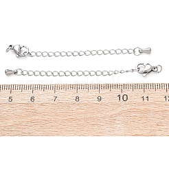 304 Stainless Steel Curb Chain Extender&nbsp;STAS-G383-06P
