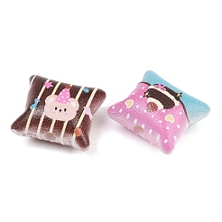 Printed Opaque Acrylic Beads&nbsp;MACR-B838-04
