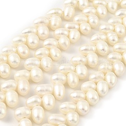 Natural Cultured Freshwater Pearl Beads Strands&nbsp;PEAR-B004-11A-01A