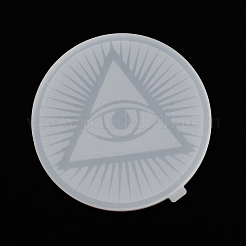 Eye of Providence/All-seeing Eye DIY Silicone Statue Mold&nbsp;LS-AJEW-D052-02