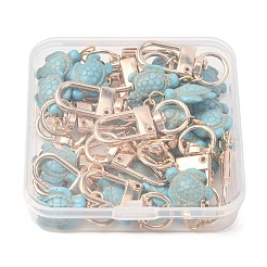 20Pcs Sea Turtle Synthetic Turquoise Pendant Decorations&nbsp;HJEW-CP00071