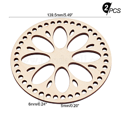 Wooden Basket Bottoms&nbsp;AJEW-WH0126-08A