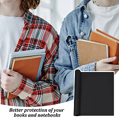 Lichee Pattern PU Leather Fabric Sheet&nbsp;DIY-WH0304-586A