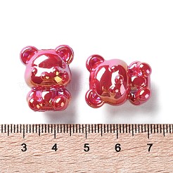 Opaque UV Plating Acrylic Beads&nbsp;PACR-D288-08
