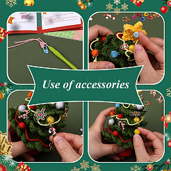 1 Set DIY Christmas Knitting Tools Kits&nbsp;DIY-SC0026-49A