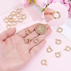 20Pcs Brass Spring Ring Clasps&nbsp;KK-BBC0025-74