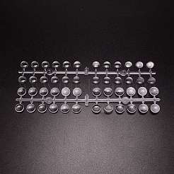 Plastic False Nail Tips Color Chart&nbsp;MRMJ-WH0077-04A