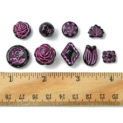 9 Style Opaque Acrylic Beads&nbsp;OACR-FS0001-51