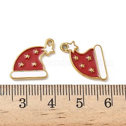 304 Stainless Steel Enamel Pendants&nbsp;STAS-L300-012G-15