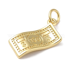 Rack Plating Brass Pendants&nbsp;KK-B092-08G
