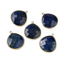 Natural Lapis Lazuli Pendants&nbsp;G-B009-07G-C