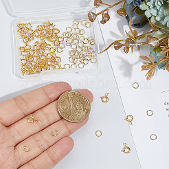 Brass Spring Ring Clasps&nbsp;KK-BBC0025-62