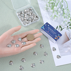 100Pcs Tibetan Style Zinc Alloy Earth Charms&nbsp;FIND-SC0006-31