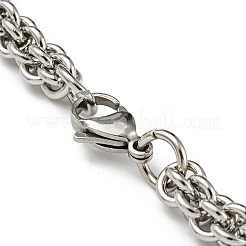 Non-Tarnish 201 Stainless Steel Rope Chain Bracelets&nbsp;STAS-Z056-11P