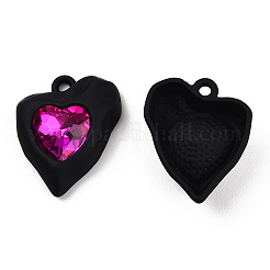 Spray Painted Alloy Pendants&nbsp;PALLOY-K001-38B