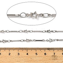 304 Stainless Steel Bar Link Chains&nbsp;CHS-H114-06P