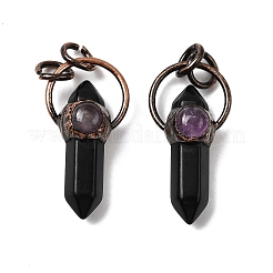 Natural & Synthetic Mixed Gemstone Pendants&nbsp;G-B149-09R