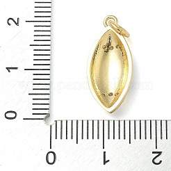 Rack Plating Brass Enamel Pendants&nbsp;KK-K392-18A-02