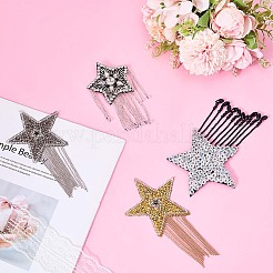 4Pcs Cloth Star&nbsp;PATC-CY0001-08A