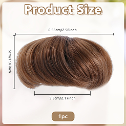 Plastic Doll Hair&nbsp;DIY-WH0591-422A