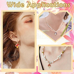 11Pcs 11 Styles Autumn Theme Alloy Enamel Pendants&nbsp;ENAM-YW0008-49
