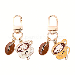 Alloy Enamel Pendant Decorations&nbsp;KEYC-YW00158-01