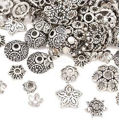 Tibetan Style Alloy Bead Caps&nbsp;FIND-C093-03AS