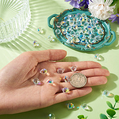 50Pcs Electroplate Glass Beads&nbsp;G-BG0001-01