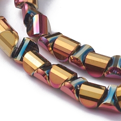 Electroplate Glass Beads Strands&nbsp;EGLA-L023B-FP02