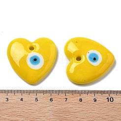 Handmade Evil Eye Lampwork Pendants&nbsp;LAMP-F035-11C