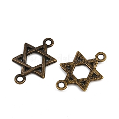 Tibetan Style Alloy Connector Charms&nbsp;TIBE-B003-20AB