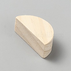 Half Round Wood Name Card Holder&nbsp;AJEW-WH0077-114B