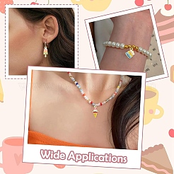 15Pcs 3 Styles Alloy Enamel Pendants&nbsp;FIND-YW0012-27