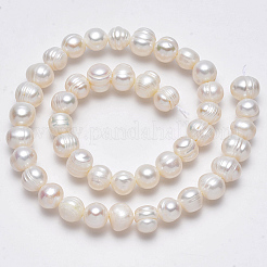 Natural Cultured Freshwater Pearl Beads Strands&nbsp;PEAR-L001-A-08