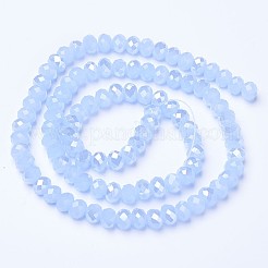 Electroplate Glass Beads Strands&nbsp;EGLA-A034-J3mm-B02