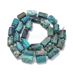 Natural Chrysocolla and Lapis Lazuli Beads Strands&nbsp;G-C275-A01-01
