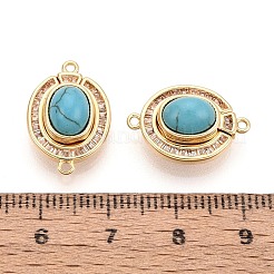 Brass Pave Clear Cubic Zirconia Magnetic Clasps&nbsp;KK-N287-10G-01