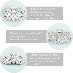 2Pcs Detachable Flower Shoe Decoration&nbsp;AJEW-FG0002-06