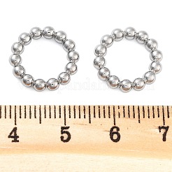Non-Tarnish 304 Stainless Steel Linking Rings&nbsp;STAS-L082-014P