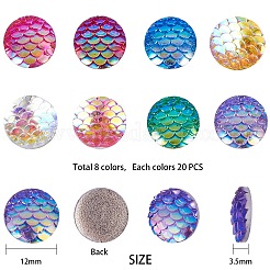 Resin Cabochons&nbsp;CRES-SC0001-03
