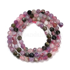 Natural Multicolor Tourmaline Beads Strands&nbsp;G-C181-B04-03