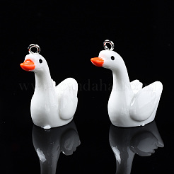Opaque Resin Pendants&nbsp;X-RESI-S356-067